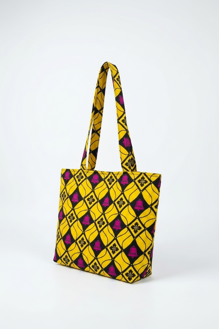 TOTE BAG TECIDO TRADICIONAL AFRICANO