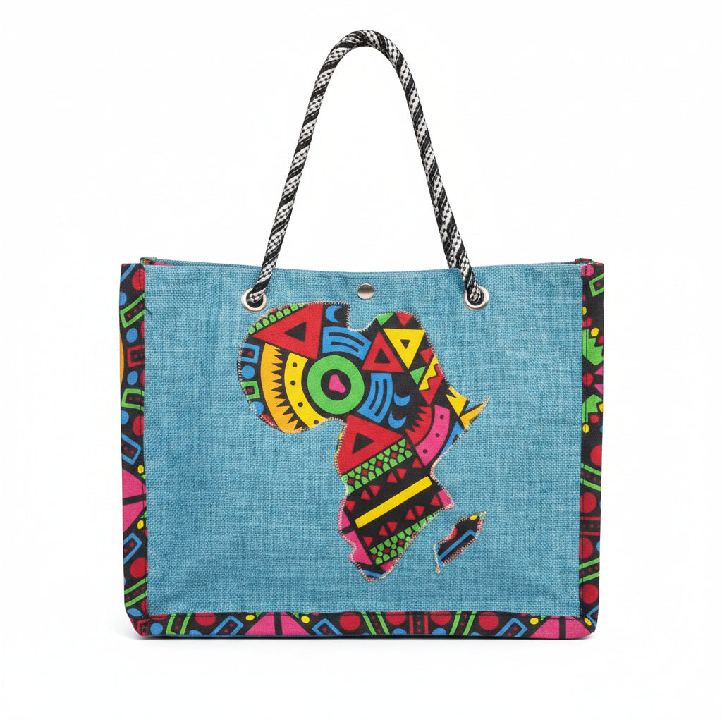BOLSA TOTE JEANS