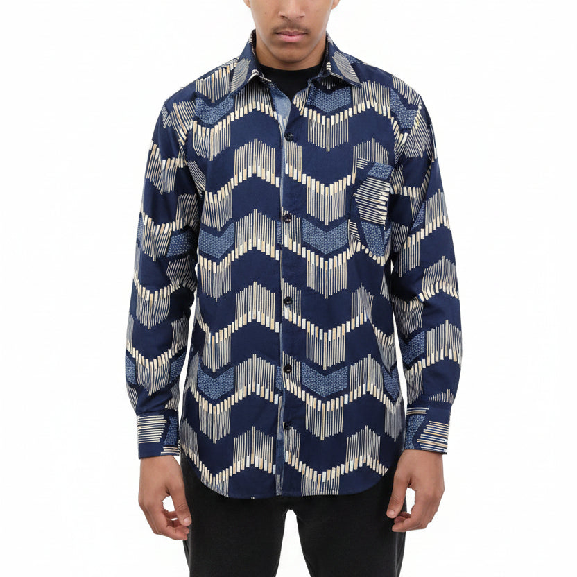 CAMISA MASCULINA ESTAMPADA
