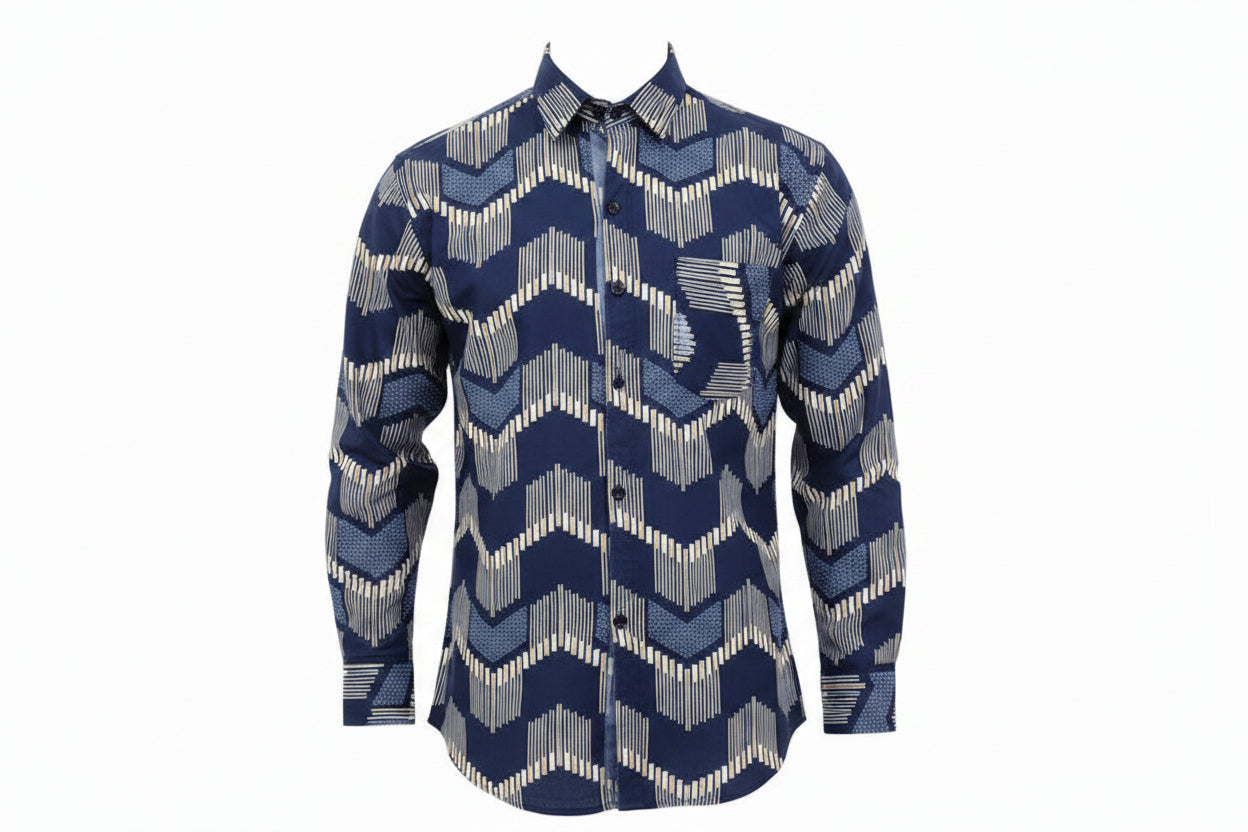 CAMISA MASCULINA ESTAMPADA